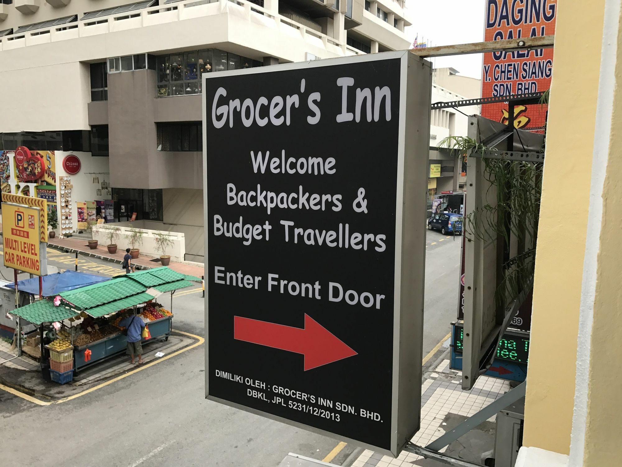 Grocer'S Inn Backpackers Guesthouse Kuala Lumpur Exteriér fotografie